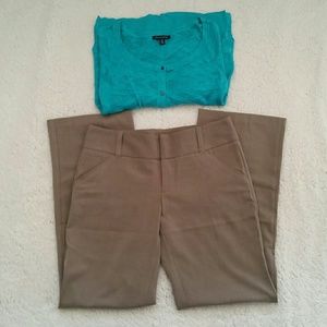 Dark Tan Professional Trousers